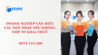 DOANH NGHIỆP CẦN BIẾT CÁC MỨC PHẠT NẾU KHÔNG NỘP TỜ KHAI THUẾ