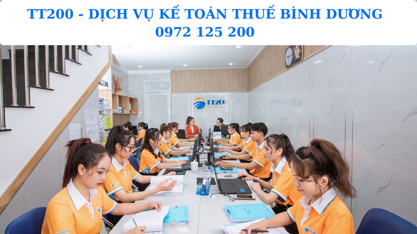 TT200   DỊCH VỤ KẾ TOÁN THUẾ BÌNH DƯƠNG